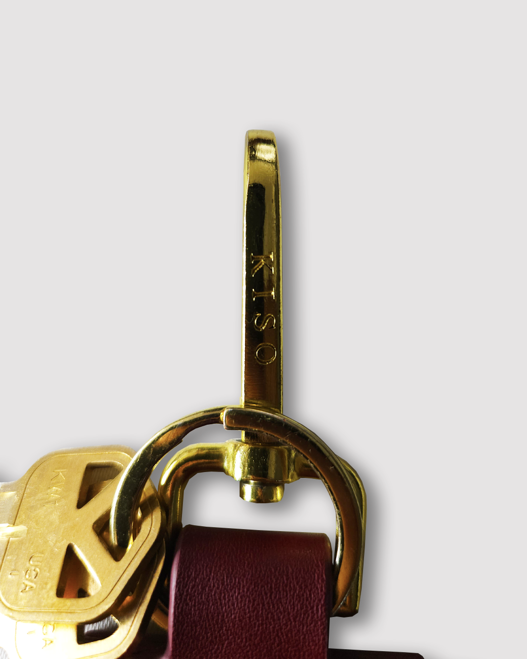 Crimson Koi Keychain