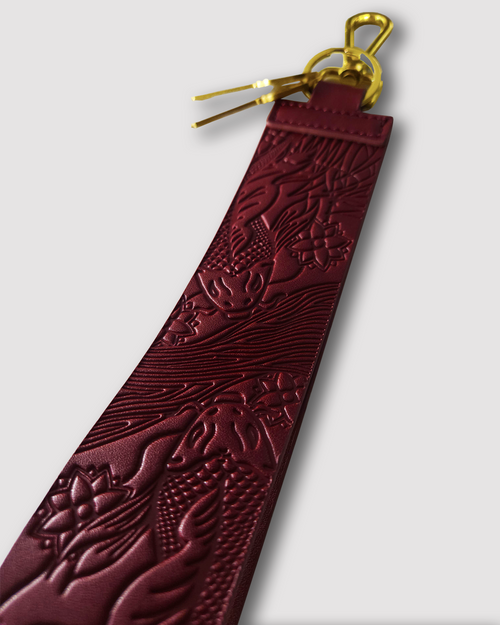 Crimson Koi Keychain